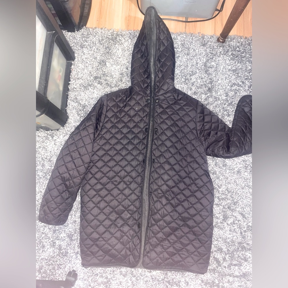 ZARA REVERSIBLE FAUX BOMBER YOUTH JACKET